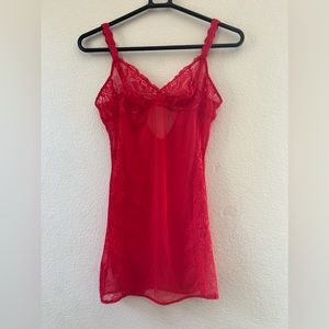 Victoria’s Secret Sheer Lace Slip